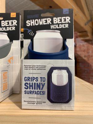 Finally a safe place to store shower beer!