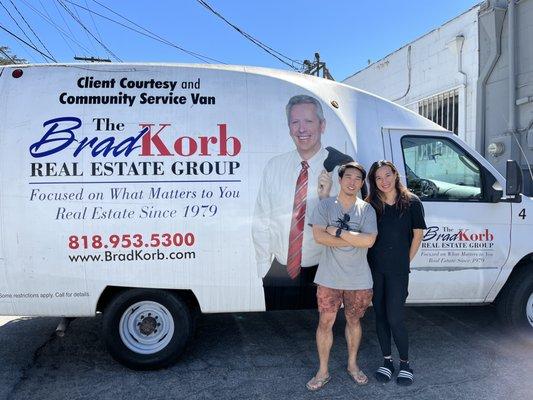 We're so happy to help our clients with their relocation. We wish them good luck with their move! 

Moving is never easy but it's al