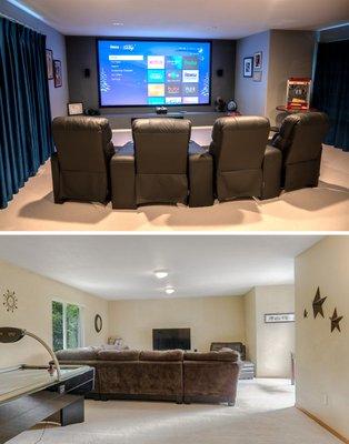 Media Room Remodel