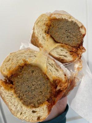 Meatball sandwich