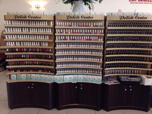 Their shellac colors, over 300 colors.