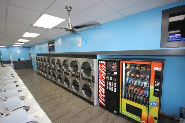 Vending machines with laundry supplies in case you run out or left at home