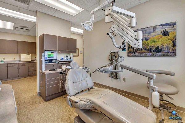 Ultra comfortable endodontist chair. You'll want to take this home with you.