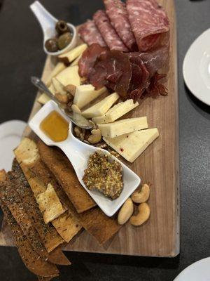 Meat and cheese board