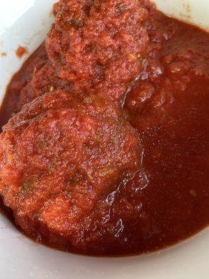 Side of Meatballs. Just like grandma use to make.