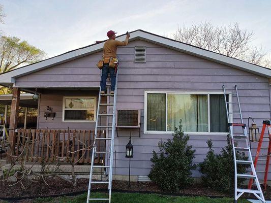 Gutters repairs in Plainfield IN, New seamless gutters installation in in Plainfield IN, Roof repairs in in Plainfield IN