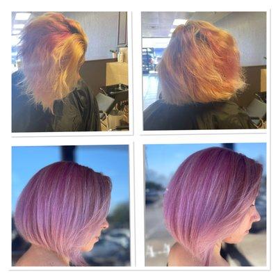 Before and After
Mauve Amour by Tasha