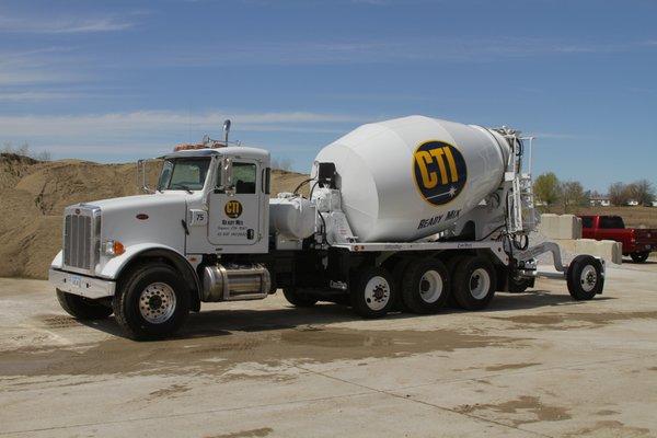 CTI Ready Mix delivers concrete to all of central iowa