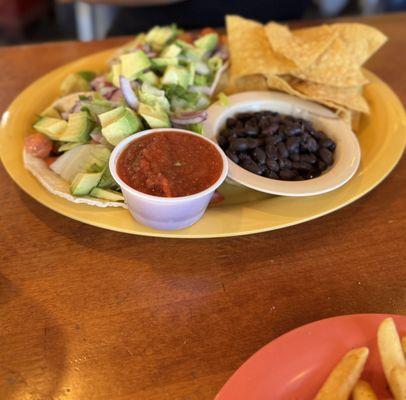 Vegan Tacos Yum!!