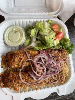 Chicken seekh kabab