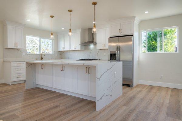 Newly renovated kitchen in Concord.