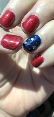 4th of July Nails by Lily