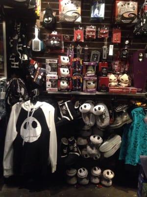 The Nightmare Before Christmas section! I wanted that hoodie so bad! But being on a budget stinks :/