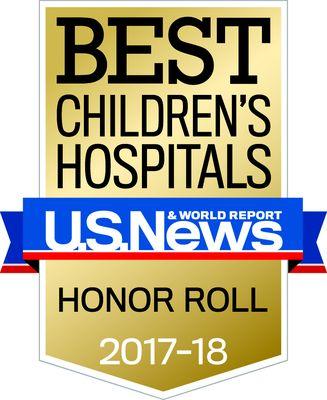 Boston Children's Hospital has been ranked the #1 Children's Hospital by U.S. News and World Report for 2017-18!