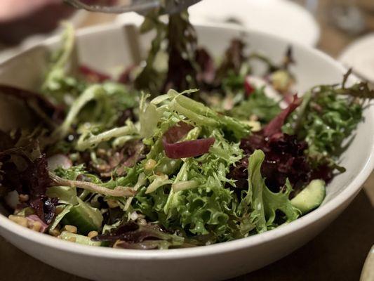 House salad, just a meh for me but wife loved it.