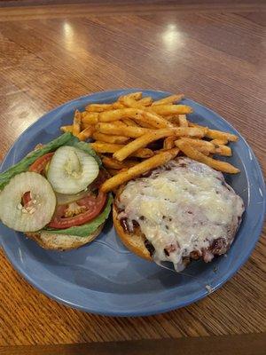 My Texan Impossible burger. Very good.