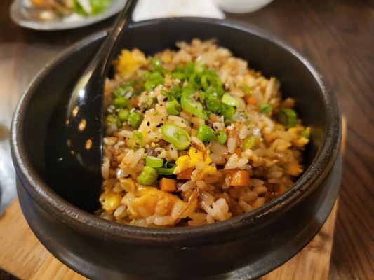 Roasted pork fried rice