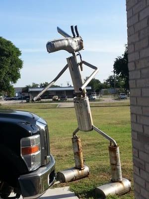 A different take on the Muffler Man.