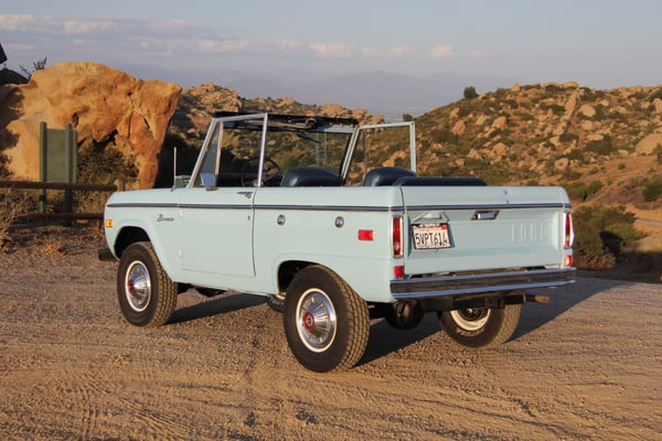 Another shot of our customer's 74 Un-Cut during a music video shoot in the hills overlooking Chatsworth.