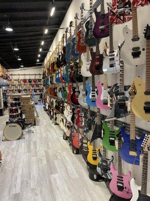 Hundreds of New and Used Guitars