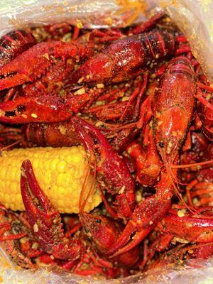 Crawfish Boil in House Special Sauce