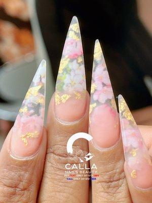 Calla Nails Beauty 24/7 Textline: 317-572-7883