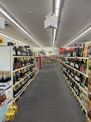 Wine section