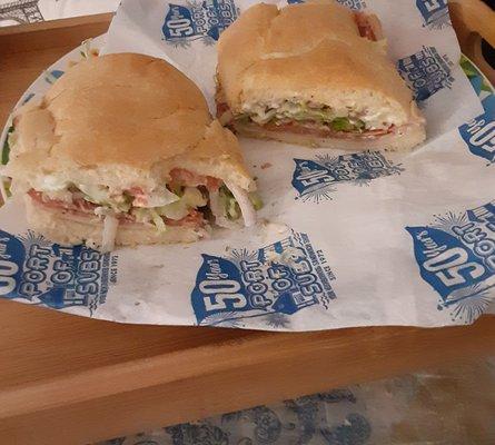 Classic Italian Sub, pretty good tasting!