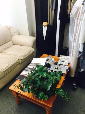 Dust on the mannequin on the floor, books spread everywhere, such a welcoming environment.