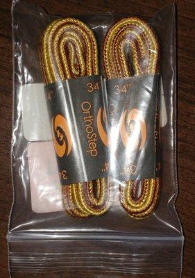 New in bag boot laces from OrthoStep