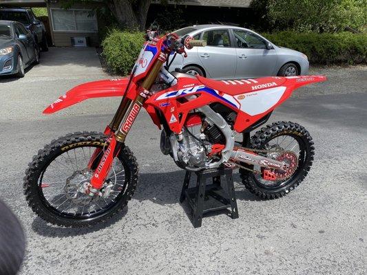 2022 Honda CRF450RWE Works Edition