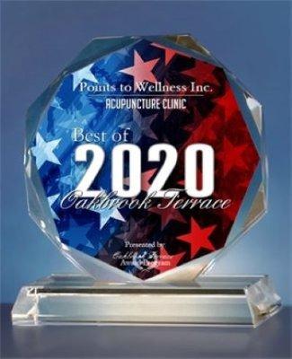 2020 Best of Oakbrook Terrace | Acupuncture Clinic Award.