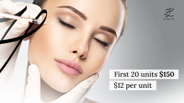 botox price