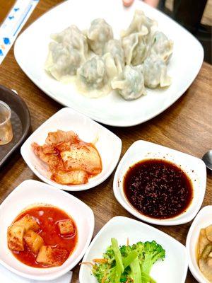 Water Dumplings with Shrimp& Pork  Favorite. 10pieces  $11.96    5*