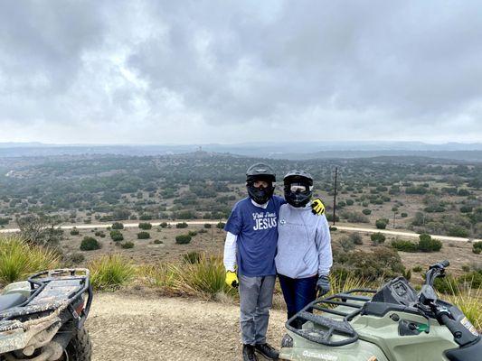 4-Wheeling on our 6th wedding anniversary