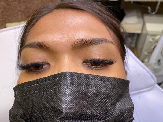 Eyelash extensions