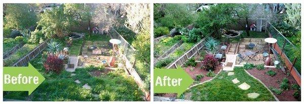 Before and after from a recent landscaping job. The difference is unmistakable. This is exactly why hiring a qualified landsc...