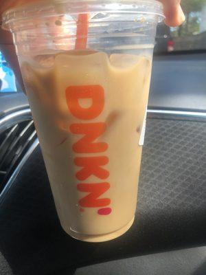 Butter pecan iced coffee