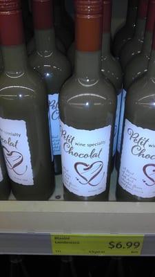 Chocolate wine..I don't care for this, but I know people that love it..