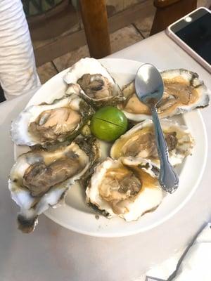 Oysters were mediocre.