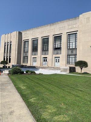 Front of Court House