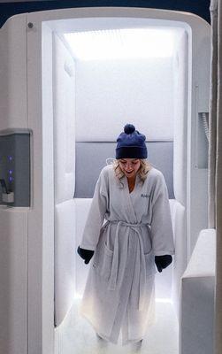 Try out some cryo to recover those sore muscles!