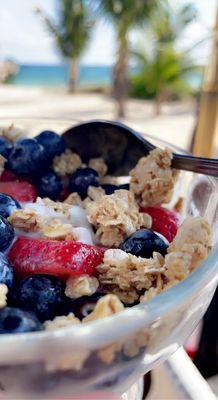 Yogurt breakfast!