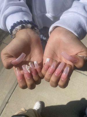 The nails my sister got from them.