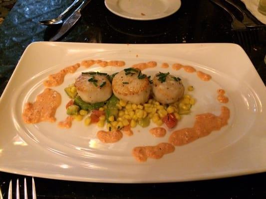 Seared Scallops Appetizer