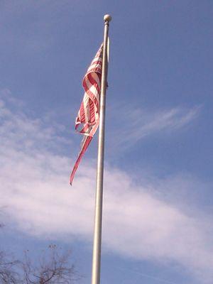 I think this flag says it all about this election.  Could someone please take notice. Beyond sad.