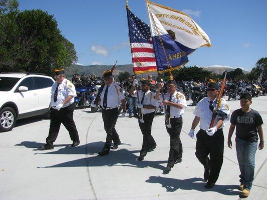 Honor Detail-Flag Day, Golden Gate National Cemetery.