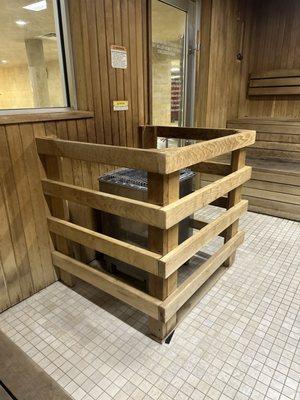 Dry sauna