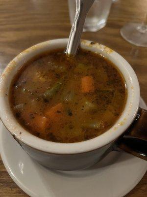 Minestrone Soup - really good and hearty! 10-30-22