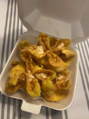 3. Cream Cheese with Crab Wontons